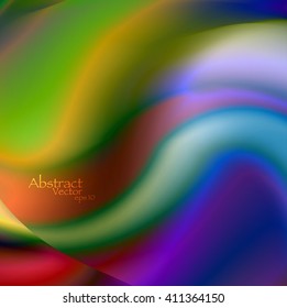 Abstract wavy background eps10, vector elegant wave