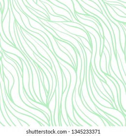 Abstract wavy background. Hand drawn waves. Stripe texture with many lines. Waved pattern. Colored illustration for banners, flyers or posters