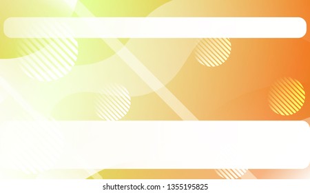 Abstract Wavy Background with Lines, Circle. For Creative Templates, Cards, Color Covers Set. Vector Illustration with Color Gradient