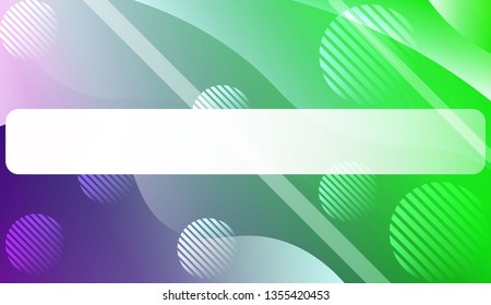 Abstract Wavy Background with Lines, Circle.. For Your Design Wallpaper, Presentation, Banner, Flyer, Cover Page, Landing Page. Vector Illustration with Color Gradient