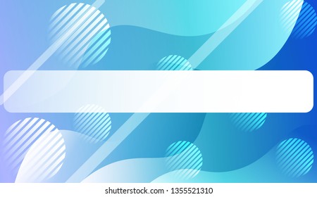 Abstract Wavy Background with Lines, Circle. For Creative Templates, Cards, Color Covers Set. Vector Illustration with Color Gradient