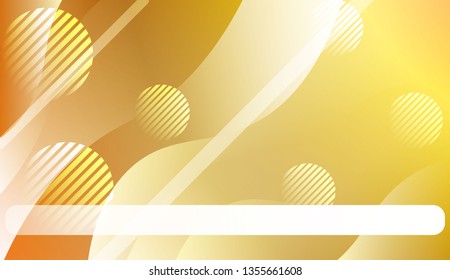 Abstract Wavy Background with Lines, Circle. For Creative Templates, Cards, Color Covers Set. Vector Illustration with Color Gradient