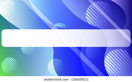 Abstract Wavy Background with Lines, Circle.. For Your Design Wallpaper, Presentation, Banner, Flyer, Cover Page, Landing Page. Vector Illustration with Color Gradient