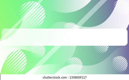 Abstract Wavy Background with Lines, Circle.. For Your Design Wallpaper, Presentation, Banner, Flyer, Cover Page, Landing Page. Vector Illustration with Color Gradient