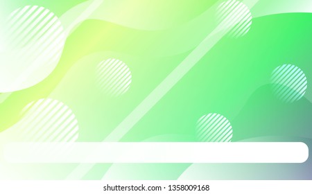 Abstract Wavy Background with Lines, Circle.. For Your Design Wallpaper, Presentation, Banner, Flyer, Cover Page, Landing Page. Vector Illustration with Color Gradient
