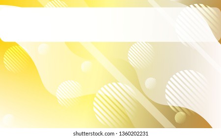 Abstract Wavy Background with Lines, Circle.. For Your Design Wallpaper, Presentation, Banner, Flyer, Cover Page, Landing Page. Vector Illustration with Color Gradient