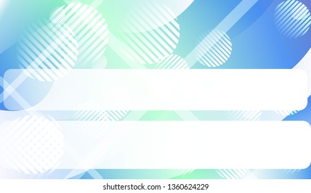 Abstract Wavy Background with Lines, Circle.. For Your Design Wallpaper, Presentation, Banner, Flyer, Cover Page, Landing Page. Vector Illustration with Color Gradient