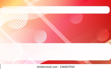 Abstract Wavy Background with Lines, Circle. For Creative Templates, Cards, Color Covers Set. Vector Illustration with Color Gradient