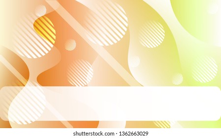 Abstract Wavy Background with Lines, Circle. For Creative Templates, Cards, Color Covers Set. Vector Illustration with Color Gradient