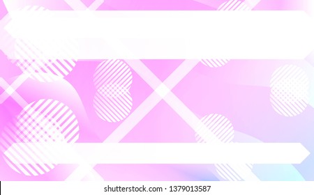 Abstract Wavy Background with Lines, Circle. For Creative Templates, Cards, Color Covers Set. Vector Illustration with Color Gradient