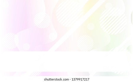 Abstract Wavy Background with Lines, Circle. For Creative Templates, Cards, Color Covers Set. Vector Illustration with Color Gradient