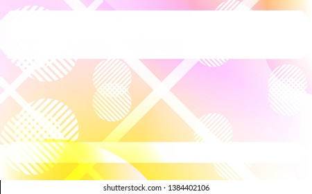 Abstract Wavy Background with Lines, Circle. For Creative Templates, Cards, Color Covers Set. Vector Illustration with Color Gradient