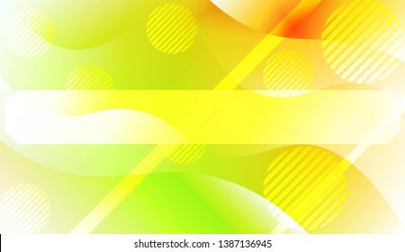 Abstract Wavy Background with Lines, Circle. For Creative Templates, Cards, Color Covers Set. Vector Illustration with Color Gradient