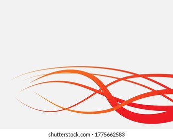 Abstract wavy background. Wavy lines on a white background
