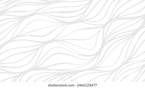 Abstractas fondo ondulado. Fondo de líneas onduladas Abstractas. fondo de contorno de onda. Ondas abstractas blancas. arte de línea abstracta ondulante dinámica.