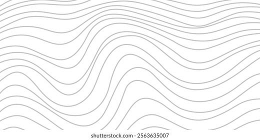 Abstract wavy background. Abstract Wavy Lines Background. wave outline background. White abstract waves. abstract line art wavy flowing dynamic.
