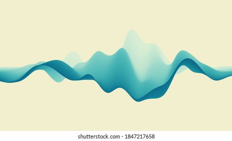 Abstract wavy background with modern gradient colors. Dynamic Effect. Abstract Vector Illustration. Design Template. Modern Pattern.