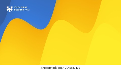Abstract wavy background with modern gradient colors. Trendy liquid design. Motion sound wave. Vector illustration for banners, flyers and presentation.