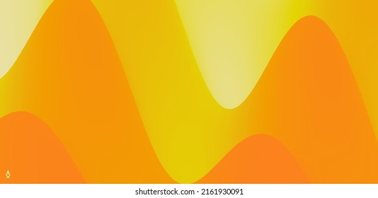 Abstract wavy background with modern gradient colors. Trendy liquid design. Motion sound wave. Vector illustration for banners, flyers and presentation.