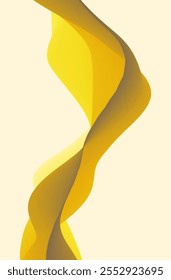 Fundo ondulado abstrato com cores de gradiente modernas. Design líquido moderno. Onda sonora de movimento. Ilustração vetorial para banners, folhetos e apresentação.