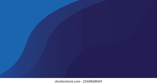 Abstract wavy background with modern gradient colors. Trendy liquid design. Motion sound wave. Vector illustration for banners, flyers and presentation.