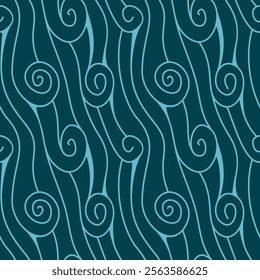 Abstract wavy background. ocean wave background. Abstract Wavy Lines Background. wave outline background. 