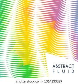 Abstract wavy background, optical art, opart striped. Vector waves, geometry line stripes