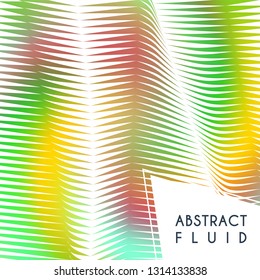 Abstract wavy background, optical art, opart striped. Vector waves, geometry line stripes