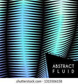 Abstract wavy background, optical art, opart striped. Vector waves, geometry line stripes