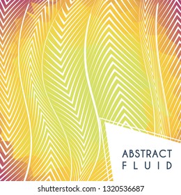 Abstract wavy background, optical art, opart striped. Vector waves, geometry line stripes