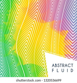 Abstract wavy background, optical art, opart striped. Vector waves, geometry line stripes