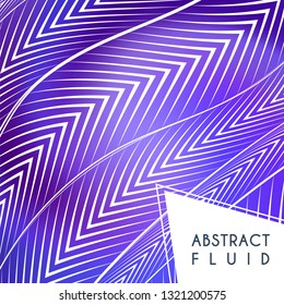Abstract wavy background, optical art, opart striped. Vector waves, geometry line stripes