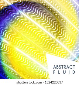 Abstract wavy background, optical art, opart striped. Vector waves, geometry line stripes