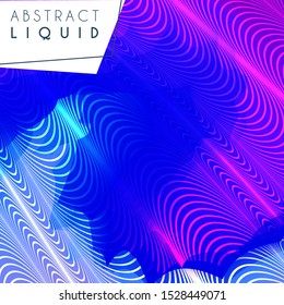 Abstract wavy background, optical art, opart striped. Vector waves, geometry line stripes