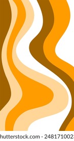 Abstract wavy Background. orange background. abstract yellow wavy wallpaper. Abstract curvy orange background.