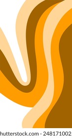 Fondo ondulado Abstractas. fondo naranja. Fondo de pantalla ondulado amarillo abstracto. Abstractas fondo naranja curvo.