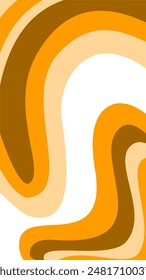 Abstract wavy Background. orange background. abstract yellow wavy wallpaper. Abstract curvy orange background.