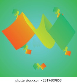 Abstract wavy background for poster, web, advertisement background