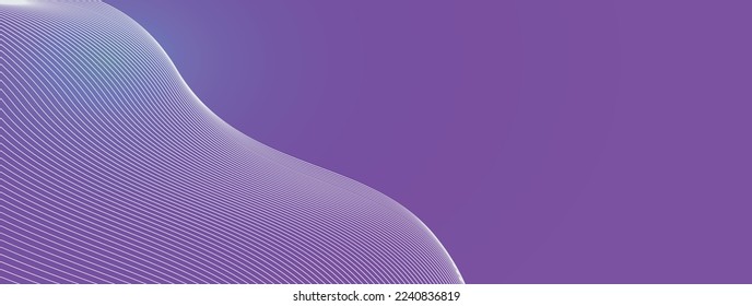Abstract wavy background. Thin line wavy abstract vector background. Curve wave seamless pattern. Line art striped graphic template