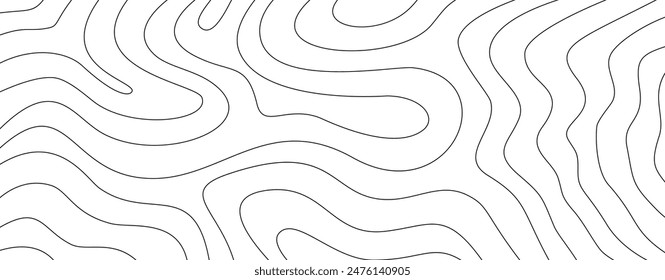 fondo ondulado abstracto. fondo de contorno topográfico. fondo de líneas de contorno. Fondo de contorno de mapa topográfico.