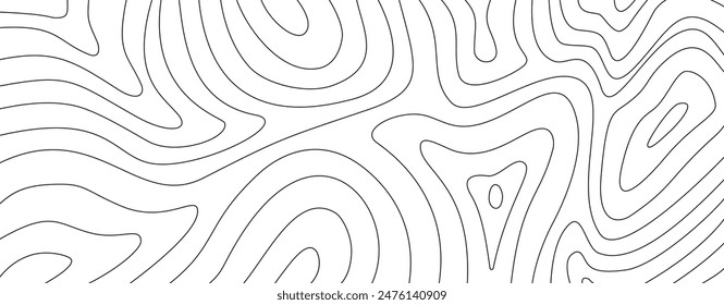 fondo ondulado abstracto. fondo de contorno topográfico. fondo de líneas de contorno. Fondo de contorno de mapa topográfico.