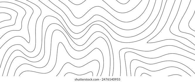 fondo ondulado abstracto. fondo de contorno topográfico. fondo de líneas de contorno. Fondo de contorno de mapa topográfico.