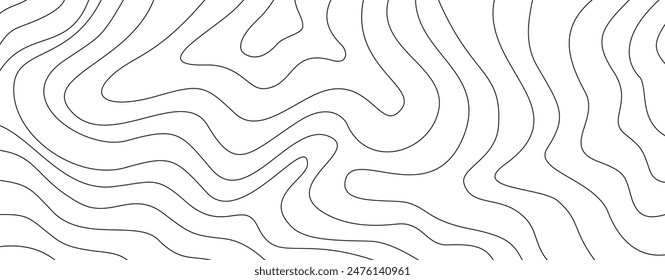 abstract wavy background. topographic contour background. contour lines background. Topographic map contour background.
