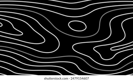 abstract wavy background. topographic contour background. contour lines background. Topographic map contour background.