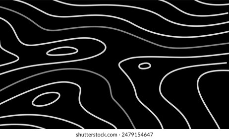 abstract wavy background. topographic contour background. contour lines background. Topographic map contour background.