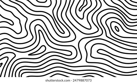abstract wavy background. topographic contour background. contour lines background. Topographic map contour background.