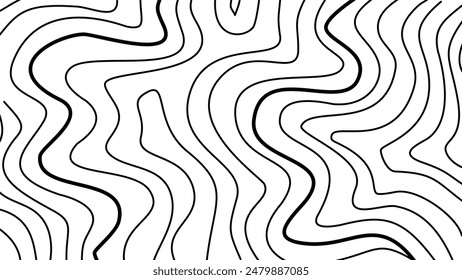 abstract wavy background. topographic contour background. contour lines background. Topographic map contour background.