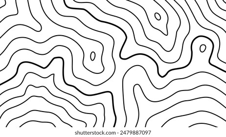 abstract wavy background. topographic contour background. contour lines background. Topographic map contour background.