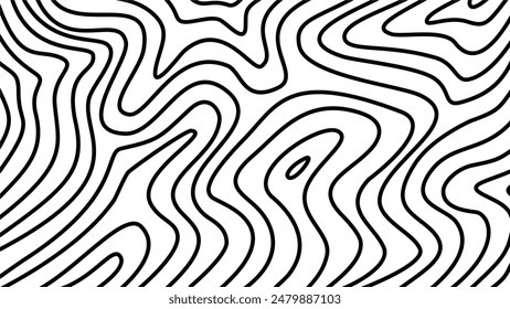 abstract wavy background. topographic contour background. contour lines background. Topographic map contour background.