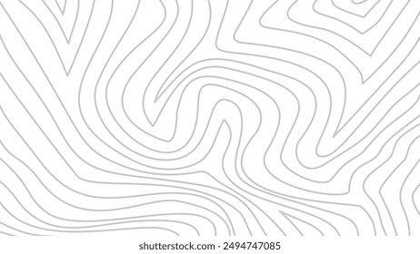 fondo ondulado abstracto. fondo de contorno topográfico. fondo de líneas de contorno. Fondo de pantalla de contorno de mapa topográfico.